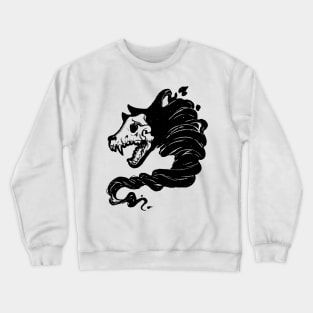 Wolf Skull Crewneck Sweatshirt